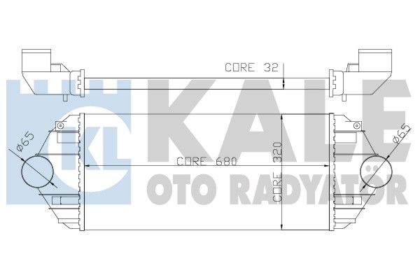 KALE OTO RADYATÖR Starpdzesētājs 344500